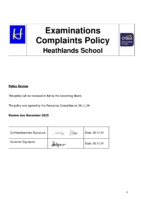 Exams Complaints Policy Nov2024