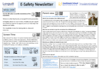 E-safety Newsletter Winter 2024