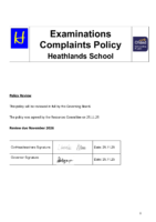Exam Complaints Policy Nov2025