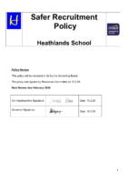 Safer Recruitment Policy Feb2026