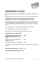 Ofsted Residential Report 5.3.26